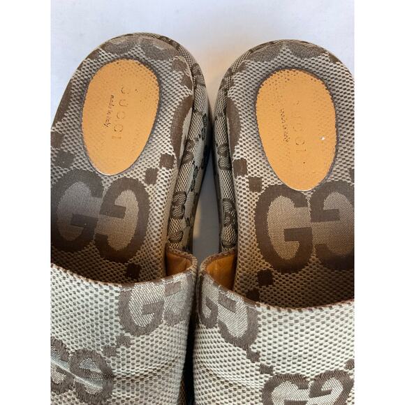 Gucci Women's Platform Slide Sandal, Size 6.5- Brown - Picture 9 of 9